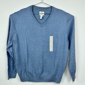 NWT St. John's Bay super soft Thin V-neck sweater Men's XXL